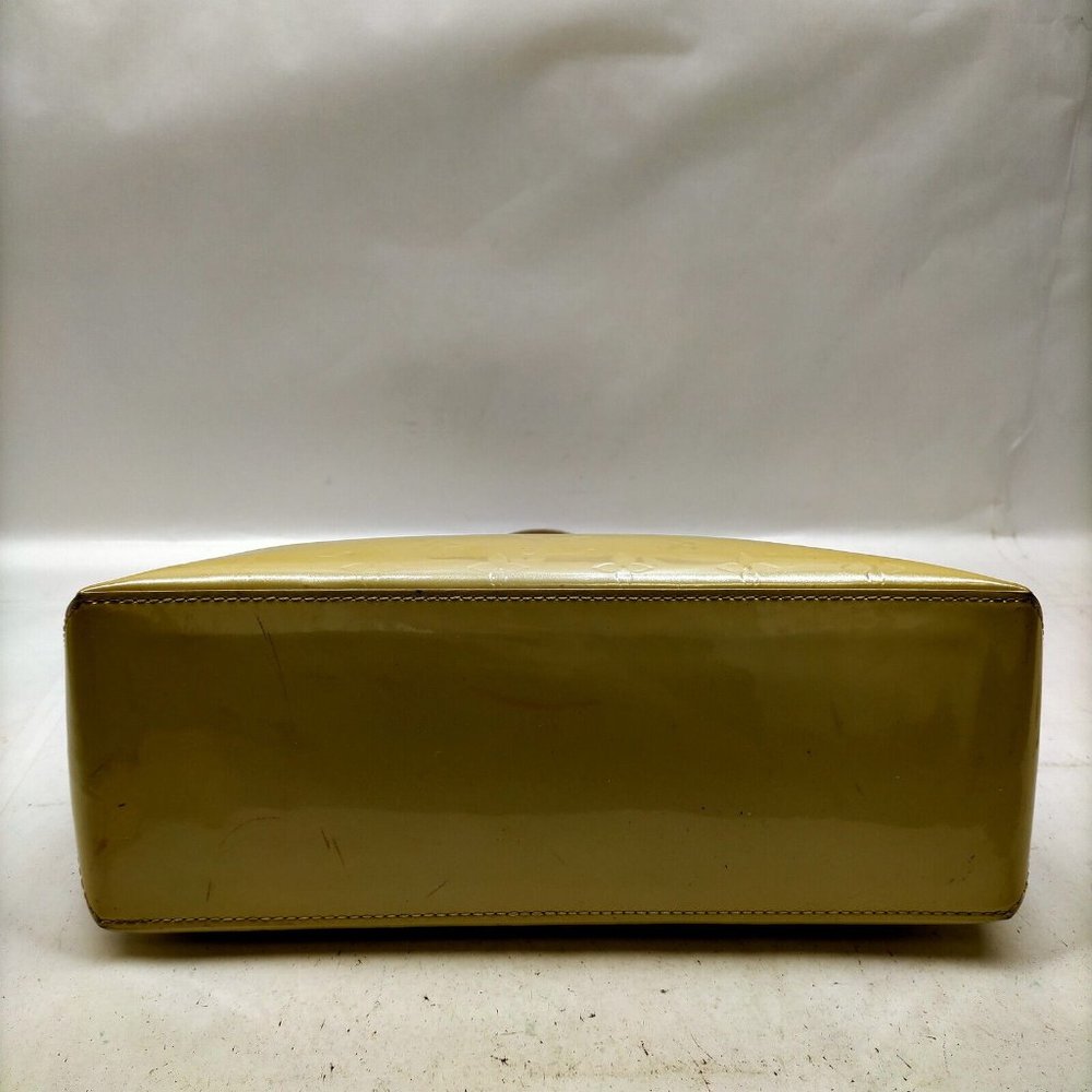 Louis Vuitton Yellow Patent Monogram Satchel - Picture 5 of 12